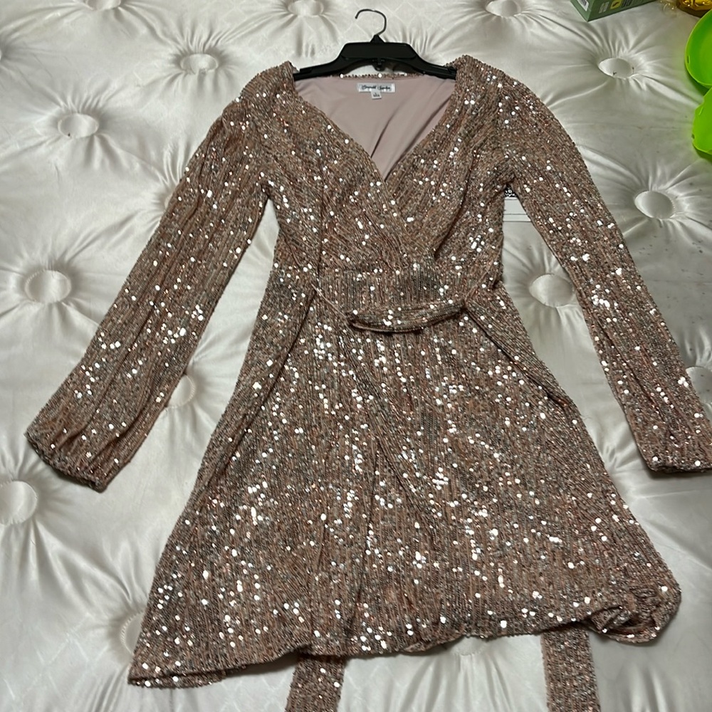 Sparkly party dress Girls Size large